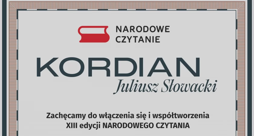 Biblioteki , Narodowe Czytanie Łosicach Wspólne Odkrywanie „Kordiana” Juliusza Słowackiego - zdjęcie, fotografia