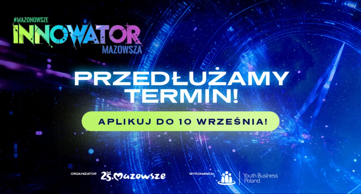 Samorząd Województwa Mazowieckiego, Jeszcze września można zgłaszać konkursu „Innowator Mazowsza” 118 tys - zdjęcie, fotografia