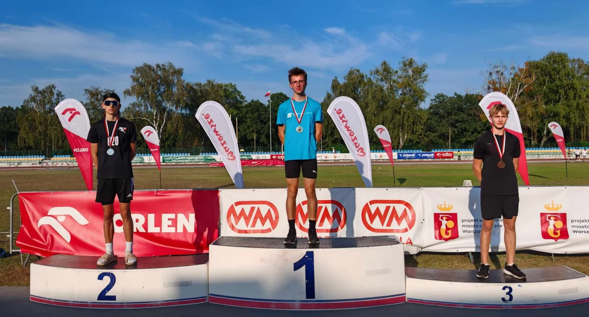 Filip Kuśmierczy kolejny raz na podium zawodów lekkoatletycznych 