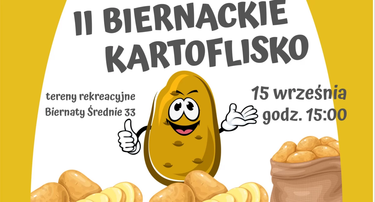 Zapowiedzi wydarzeń , Biernackie Kartoflisko Święto Ziemniaka Całej Rodziny! - zdjęcie, fotografia