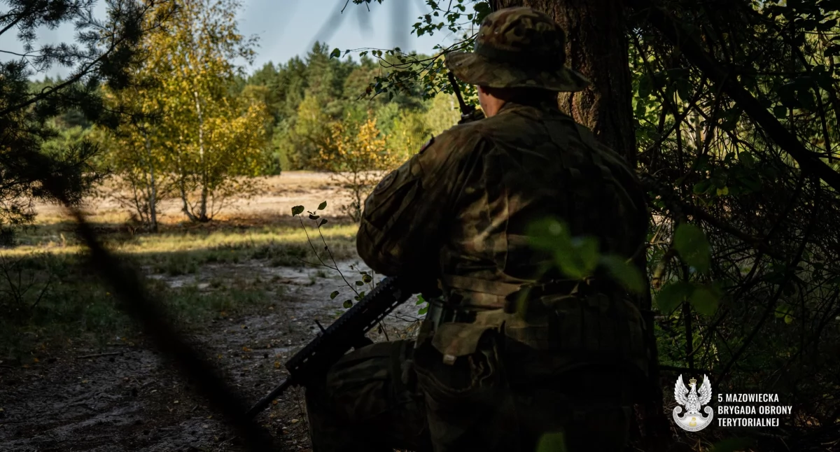 Armia i obrona terytorialna, Siedleccy terytorialsi doskonalą umiejętności terenie - zdjęcie, fotografia