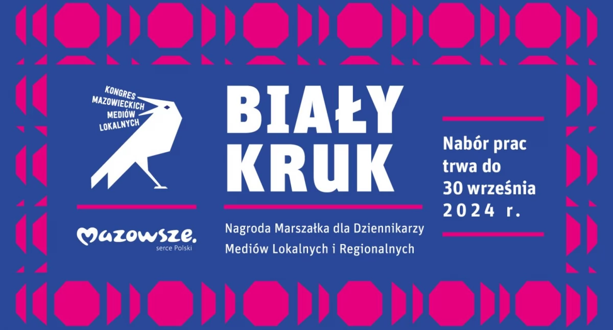 Samorząd Województwa Mazowieckiego, Konkurs dziennikarzy mediów lokalnych regionalnych! - zdjęcie, fotografia