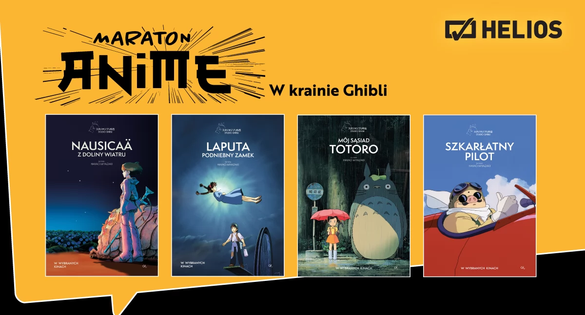 Kino - Film - Fotografia, Maraton Anime krainie Ghibli - zdjęcie, fotografia
