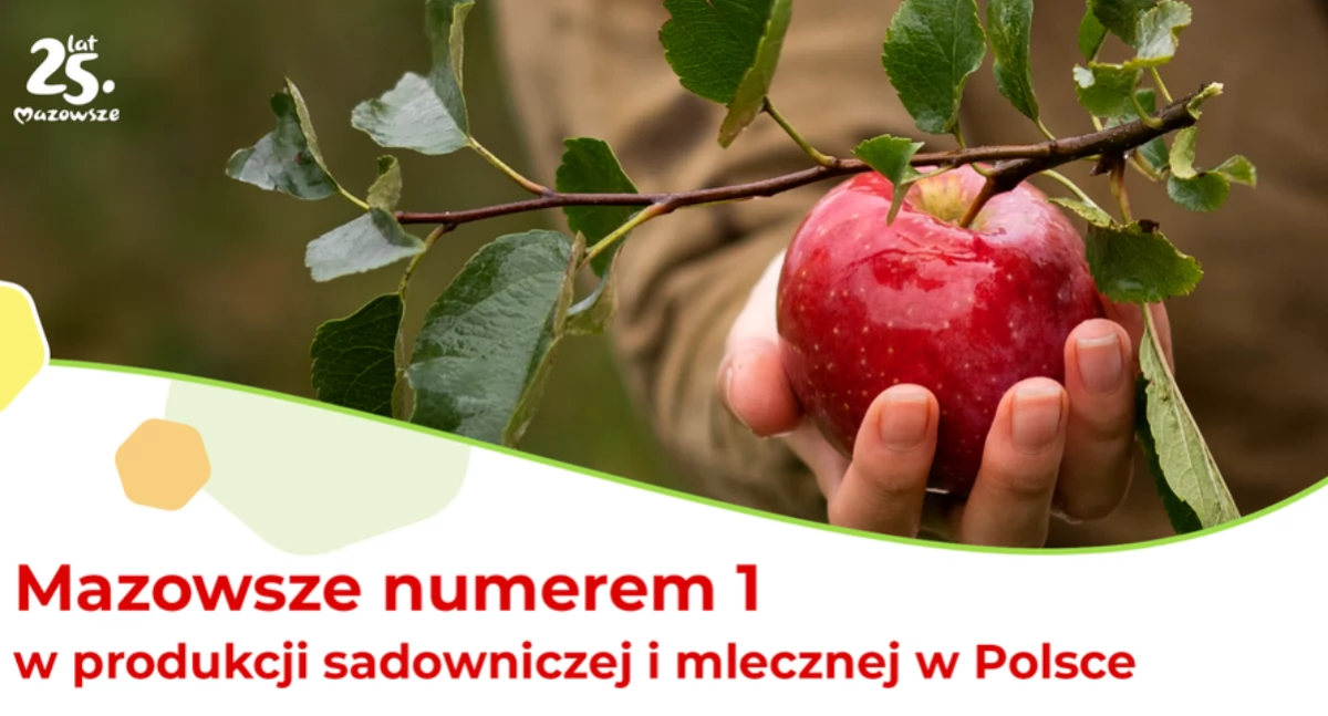 Samorząd Województwa Mazowieckiego, Mazowsze numerem produkcji sadowniczej mlecznej Polsce - zdjęcie, fotografia