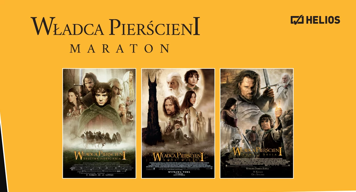 Kino - Film - Fotografia, NOCNE MARATONY FILMOWE prezentują… epicki MARATON WŁADCY PIERŚCIENI! - zdjęcie, fotografia