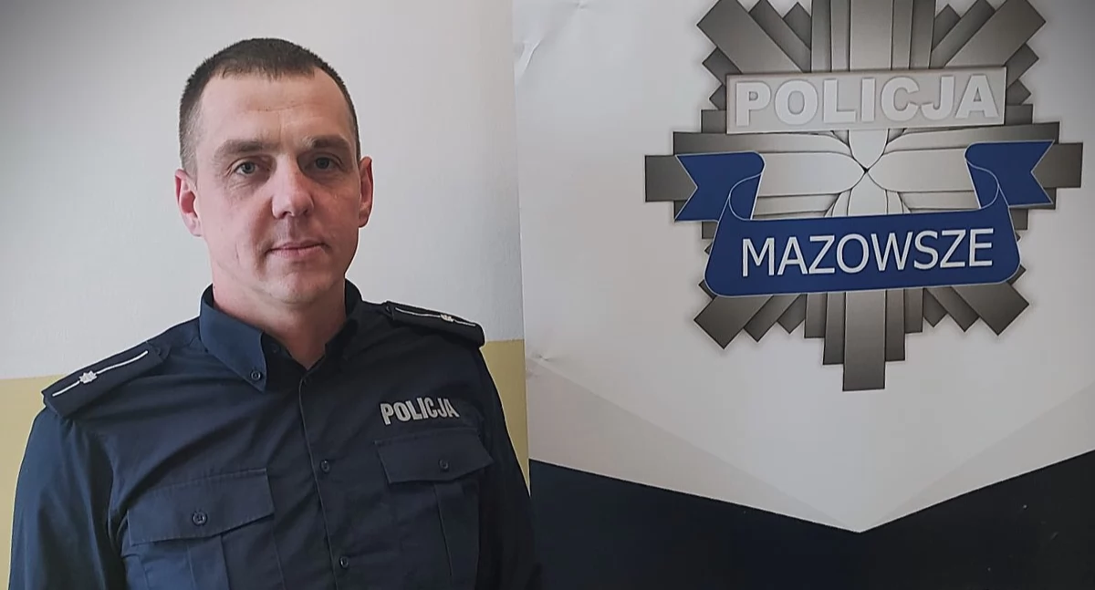 Kronika kryminalna, Kompletnie pijany wjechał ogrodzenie Ujął łosicki policjant służbie - zdjęcie, fotografia
