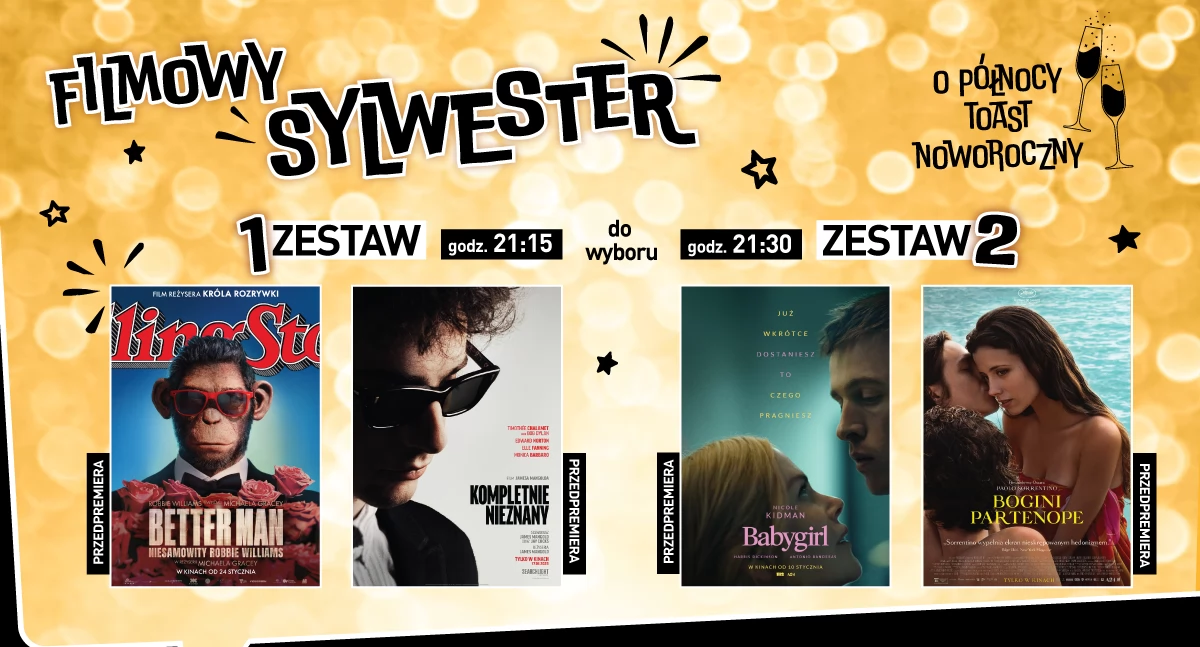 Kino - Film - Fotografia, Filmowy Sylwester Kinem Helios - zdjęcie, fotografia