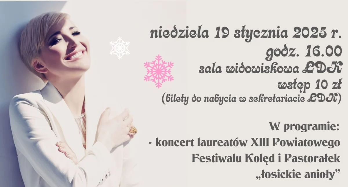 Koncerty - Muzyka, Rodzinne kolędowanie Magdą Steczkowską łosickimi aniołami przegap wyjątkowego koncertu! - zdjęcie, fotografia
