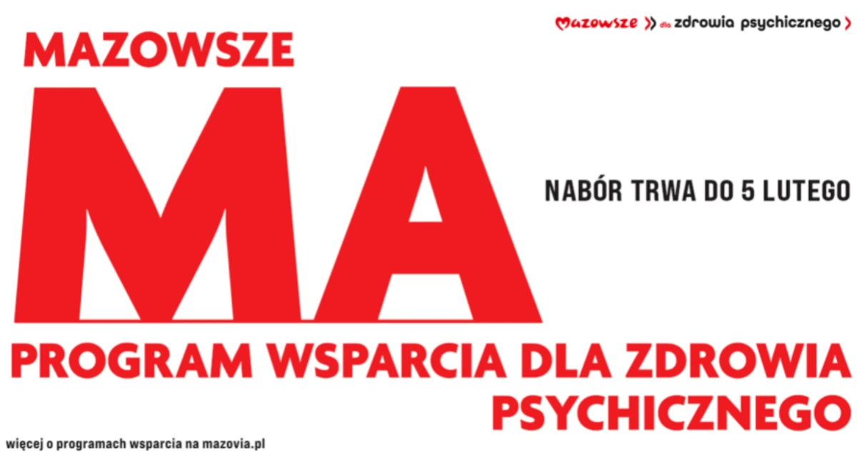 Samorząd Województwa Mazowieckiego, Mazowsze Zdrowia Psychicznego rusza nabór wniosków - zdjęcie, fotografia
