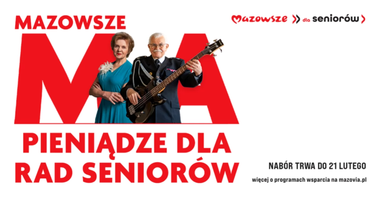 Samorząd Województwa Mazowieckiego, Mazowsze wspiera projekty seniorów - zdjęcie, fotografia