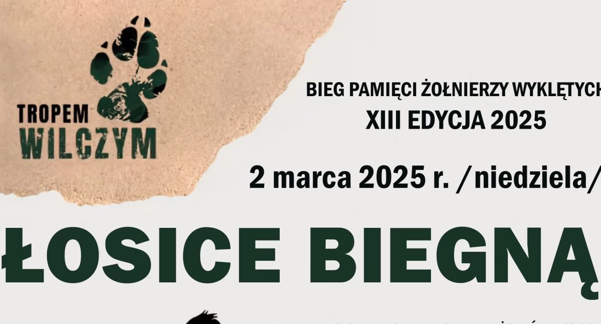 Biegi, Łosice biegną Pamięci Żołnierzy Wyklętych - zdjęcie, fotografia
