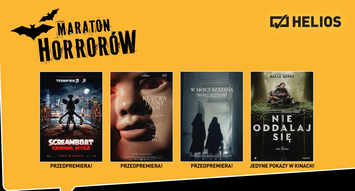 Kino - Film - Fotografia, Maraton Horrorów - zdjęcie, fotografia
