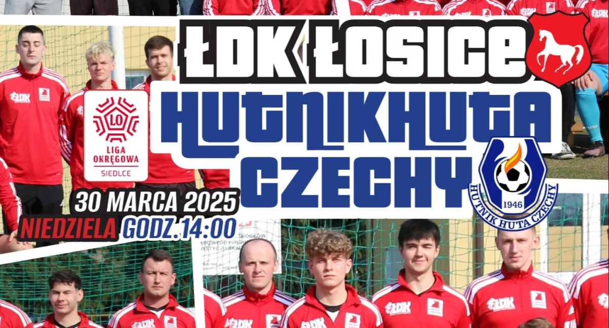 Piłka nożna, Piłkarski weekend Łosicach! ŁDK2 Łosice zaprasza mecze ligowe - zdjęcie, fotografia