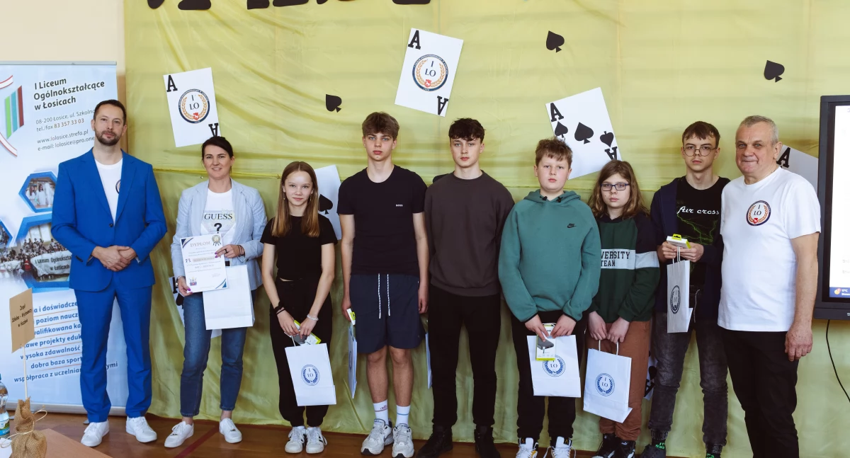 Edukacja - Szkoły, „Asy Jedynce” szósty! Uczniowie całego powiatu rywalizowali Łosicach - zdjęcie, fotografia