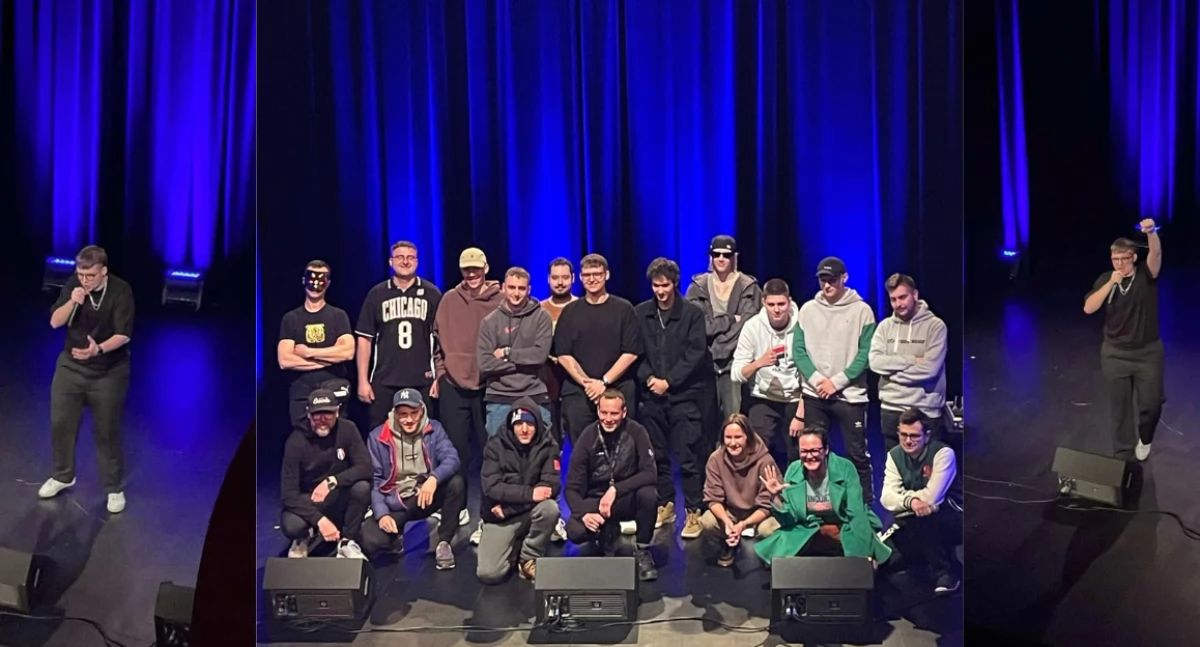 Koncerty - Muzyka, Julek Kucewicz wystąpi przed Dziennikarz Łosice sukcesem konkursie „Młody rap” - zdjęcie, fotografia
