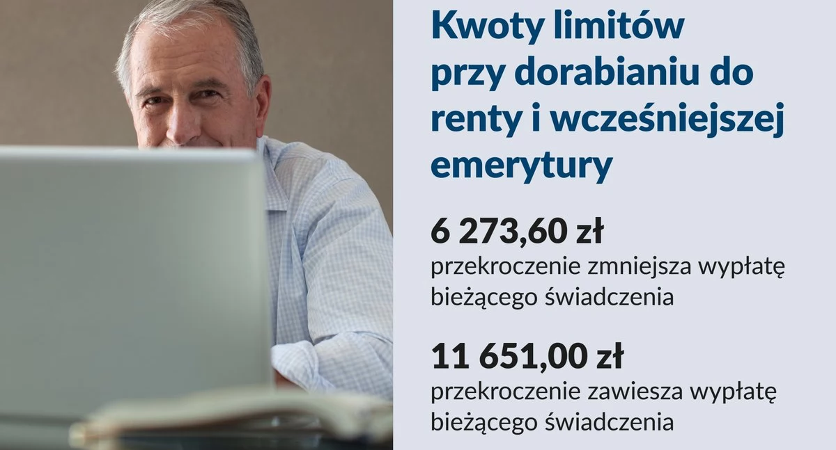 Informacje, wyższe limity dorabiania rencistów wcześniejszych emerytów - zdjęcie, fotografia