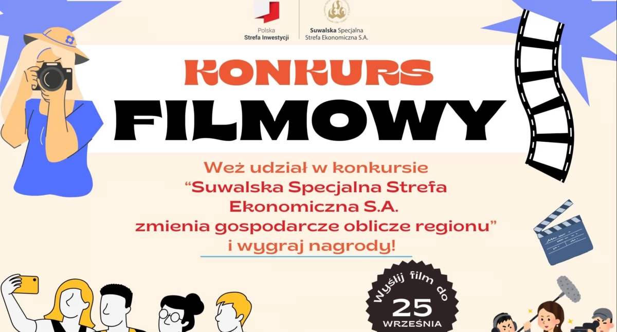 Edukacja - Szkoły, Konkurs Filmowy Suwalskiej uczniów szkół branżowych techników - zdjęcie, fotografia