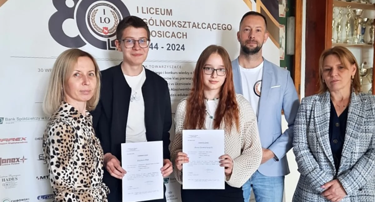 Edukacja - Szkoły, Matematyka chemia mają przed tajemnic! Uczniowie Jedynki Łosic finalistami konkursów kuratoryjnych - zdjęcie, fotografia