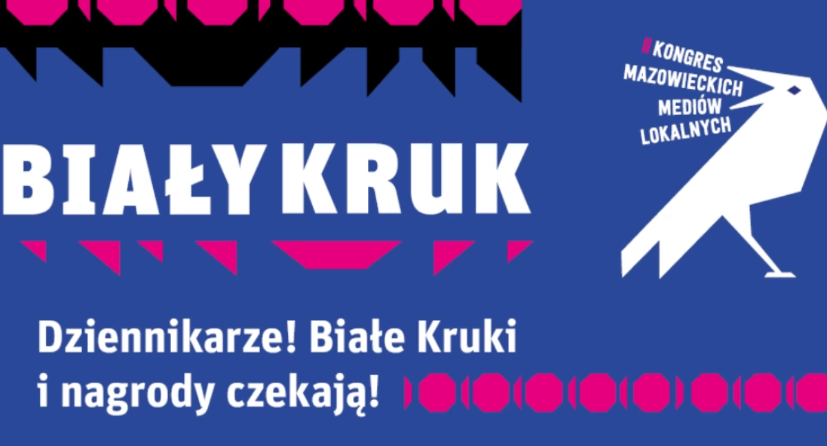 Samorząd Województwa Mazowieckiego, „Biały Kruk” dziennikarzy mediów lokalnych ostatnie zgłoszenia! - zdjęcie, fotografia