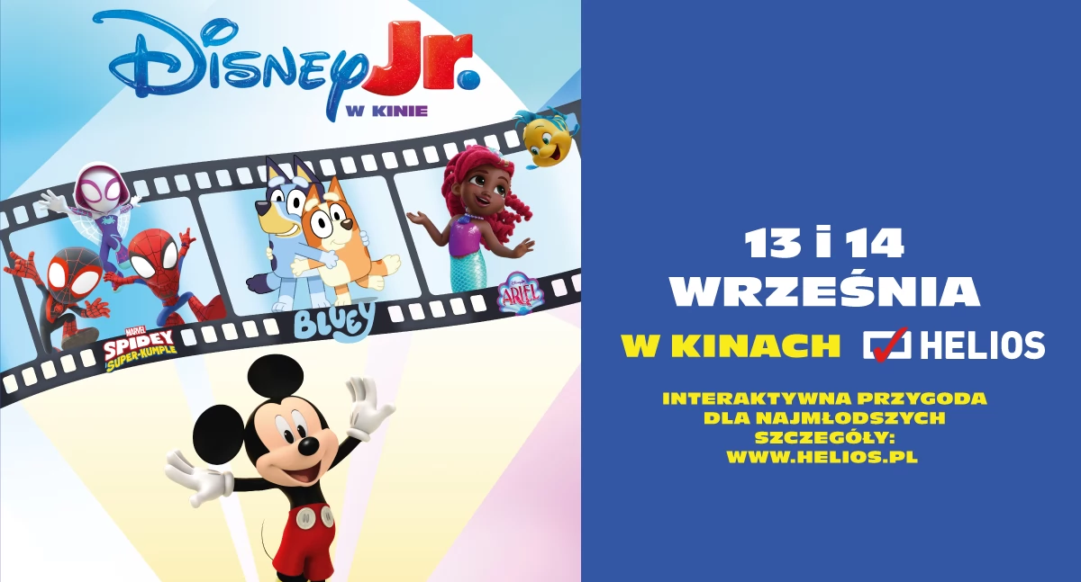 Kino - Film - Fotografia, Disney Junior kinie Helios Siedlce wyjątkowa atrakcja najmłodszych! - zdjęcie, fotografia