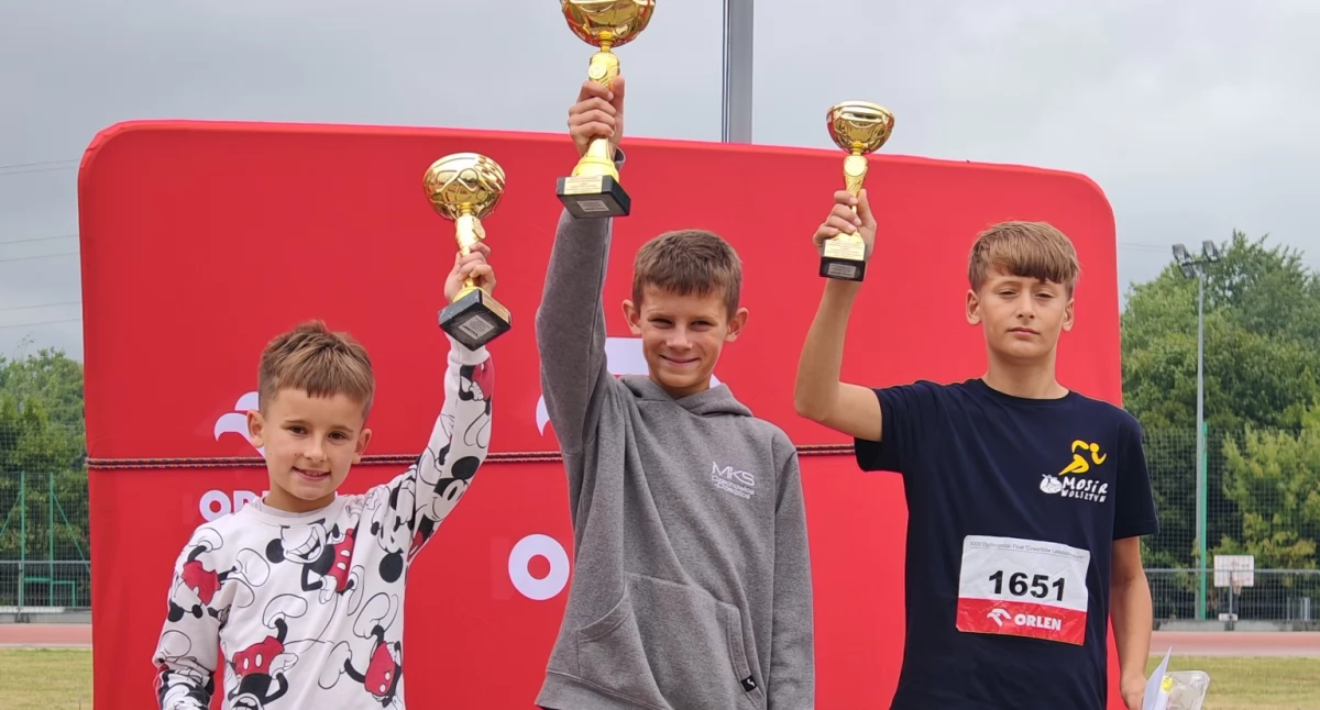 Inne sporty, Sukcesy młodych lekkoatletów „Jedynka” Łosice arenie ogólnopolskiej - zdjęcie, fotografia