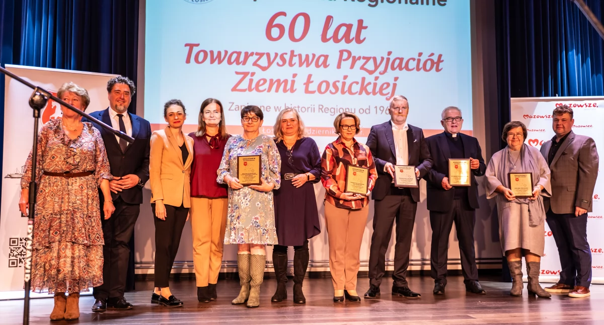 Imprezy cykliczne, Jubileusz Towarzystwa Przyjaciół Ziemi Łosickiej centrum Spotkań Regionalnych - zdjęcie, fotografia