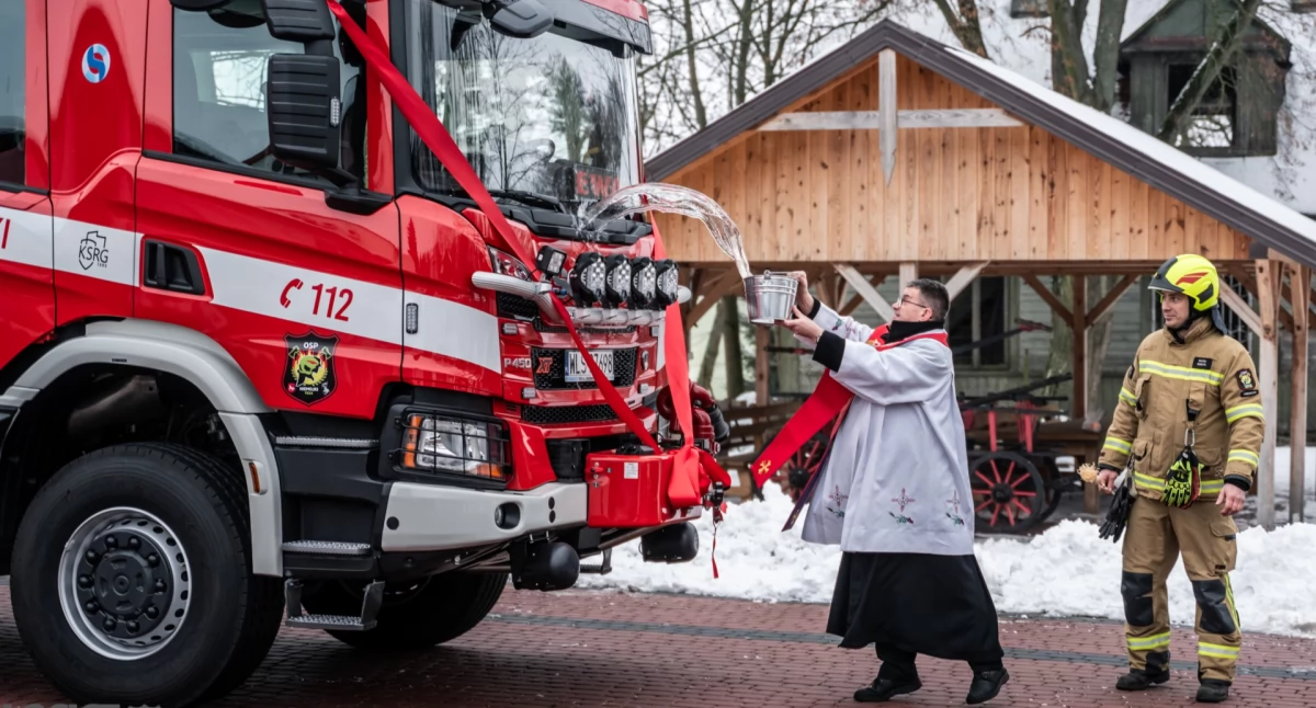 Pożary straż pożarna, Niemojkach większymi możliwościami - zdjęcie, fotografia