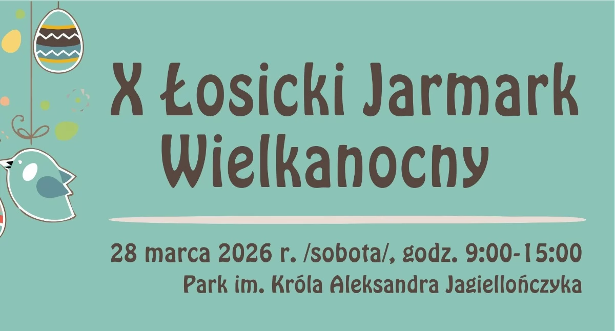 Imprezy cykliczne, Łosicki Jarmark Wielkanocny sobotę Miejski wypełni smakami tradycją rękodziełem - zdjęcie, fotografia