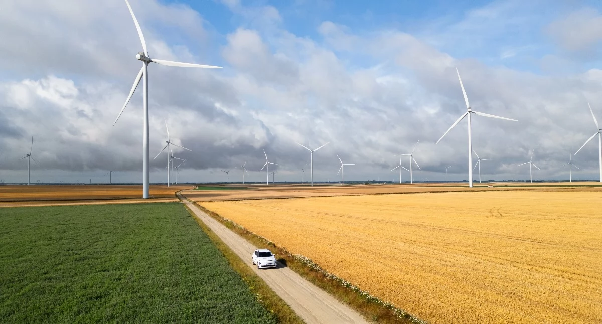 Inwestycje, Wiatraki tylko energia - zdjęcie, fotografia