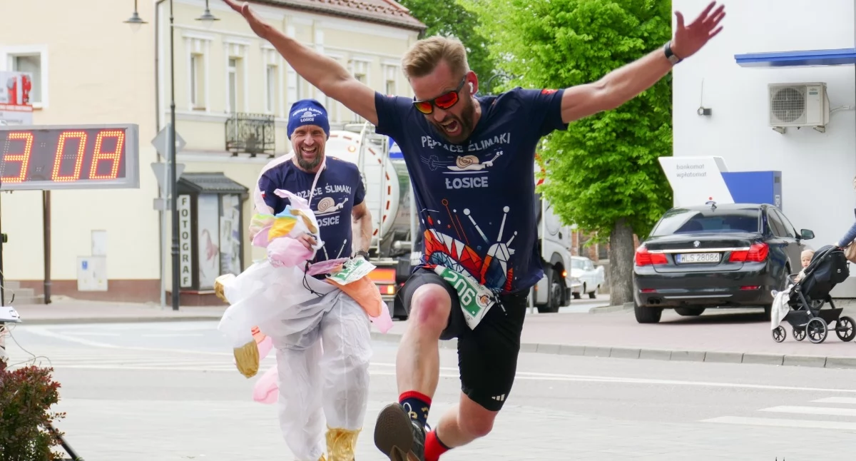Biegi, Sportowa sobota Łosicach - zdjęcie, fotografia