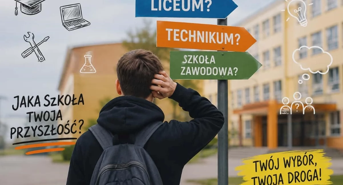 Edukacja - Szkoły, Marzenia rozsądek młodzi Łosic kierują wyborze szkoły - zdjęcie, fotografia