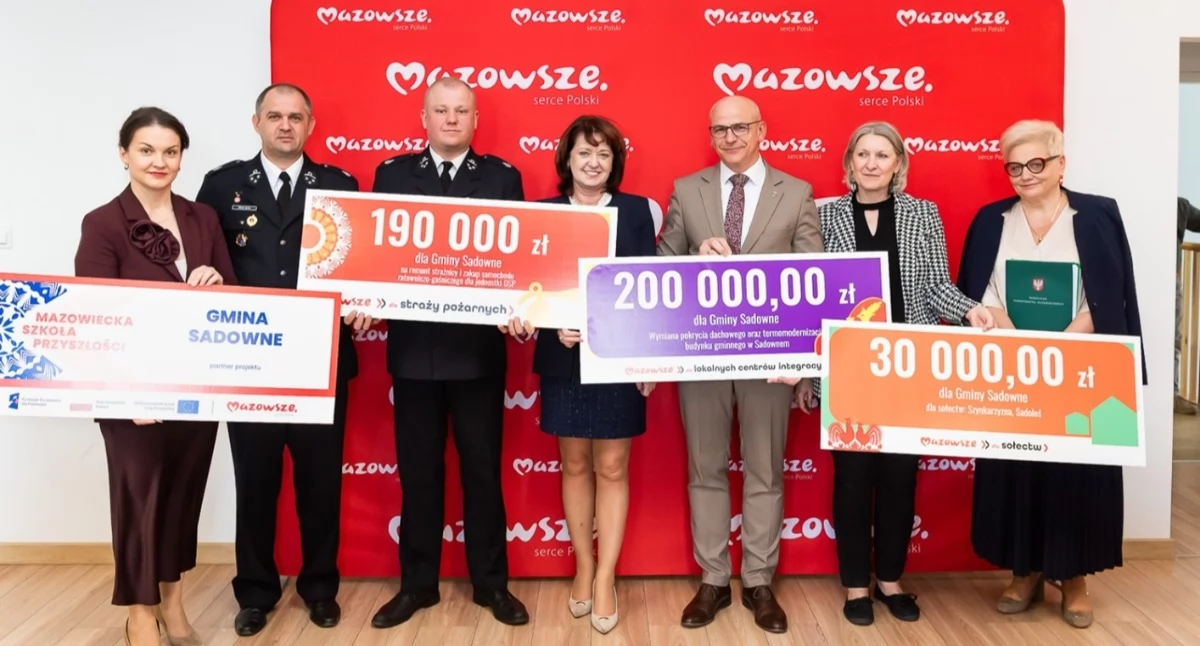 Samorząd Województwa Mazowieckiego, Pierwsze umowy ramach programów wsparcia sejmiku województwa naszych powiatów - zdjęcie, fotografia