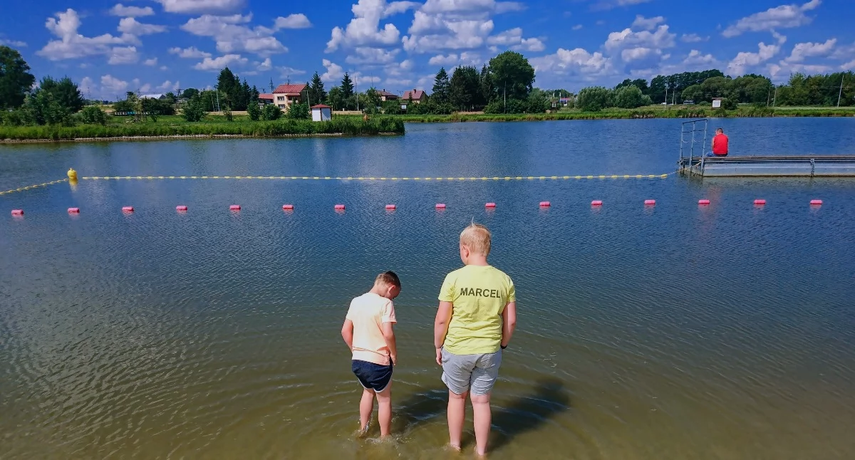 Inne sporty, Zalew Łosicki otwarty Kąpielisko działa codziennie - zdjęcie, fotografia