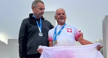 Marian Czmoch mistrzem świata! Sukcesy łosickiego sportowca w Nordic Walking