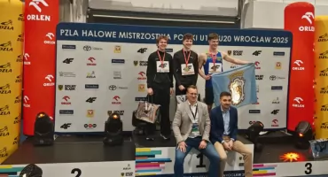 Filip Kusmierczyk Srebrnym Medalistą Halowych Mistrzostw Polski U18 w Skoku w Dal!