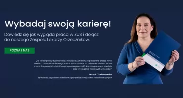 ZUS w Siedlcach zatrudni Lekarzy Orzeczników – stabilna praca, elastyczny czas, atrakcyjne warunki