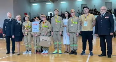 Stare Litewniki wicemistrzami Mazowsza. Drużyna MDP z powiatu łosickiego stanęła na podium wojewódzkich zawodów