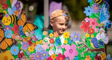 Park pełen dzieci, śmiechu i kolorów. Łosice świętowały Dzień Dziecka