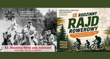 Patriotyczny weekend w Łosicach. Rajd rowerowy i obchody Bitwy pod Jeziorami