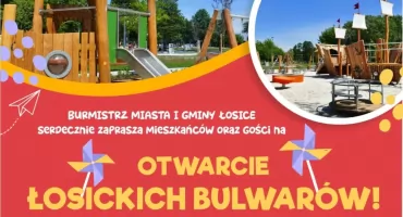 Nowa przestrzeń dla mieszkańców. Łosickie Bulwary gotowe na otwarcie
