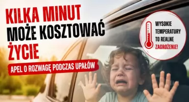 Kilka minut w aucie. Tyle wystarczy, żeby doszło do tragedii